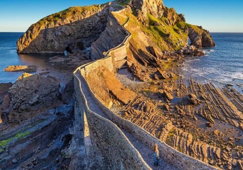 gaztelugatxe, island, sea, biscay, mountains, coast, nature, vacation, spain, landscape, spain, spain, spain, spain, spain